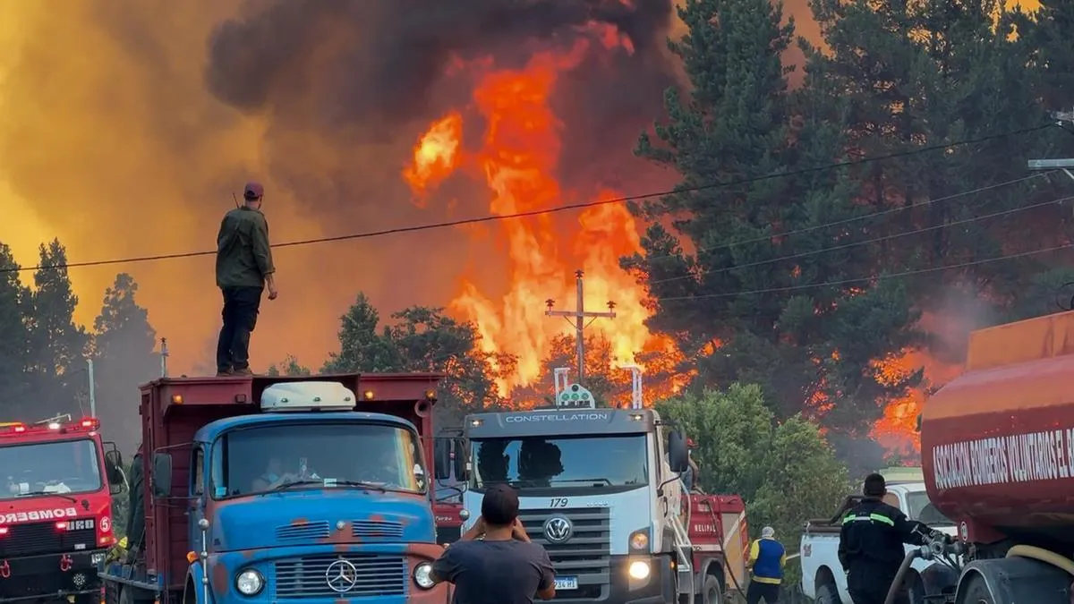 2025 -Incendios en el sur