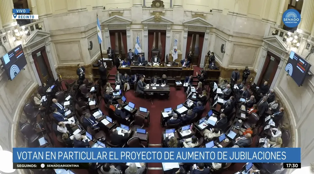 2025 - Senado Aprobó Jubilaciones