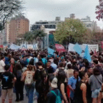 Miles de cordobeses marcharon contra el veto presidencial a la Ley de Financiamiento Universitario