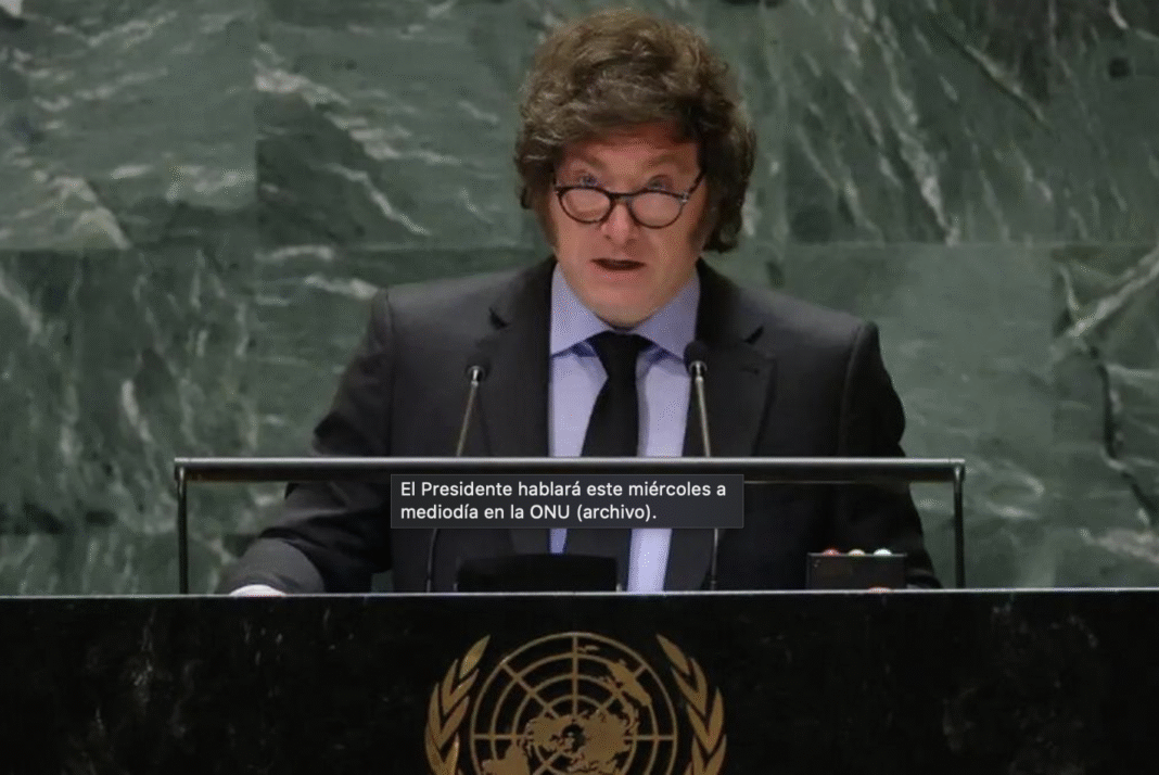 2025 - MIlei en la ONU