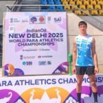 Fernando Vázquez, campeón mundial: el cordobés saltó 7.01 metros y se colgó el oro en Nueva Delhi