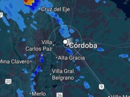 Alerta meteorológica: Córdoba espera vientos intensos, granizo y tormentas durante la noche
