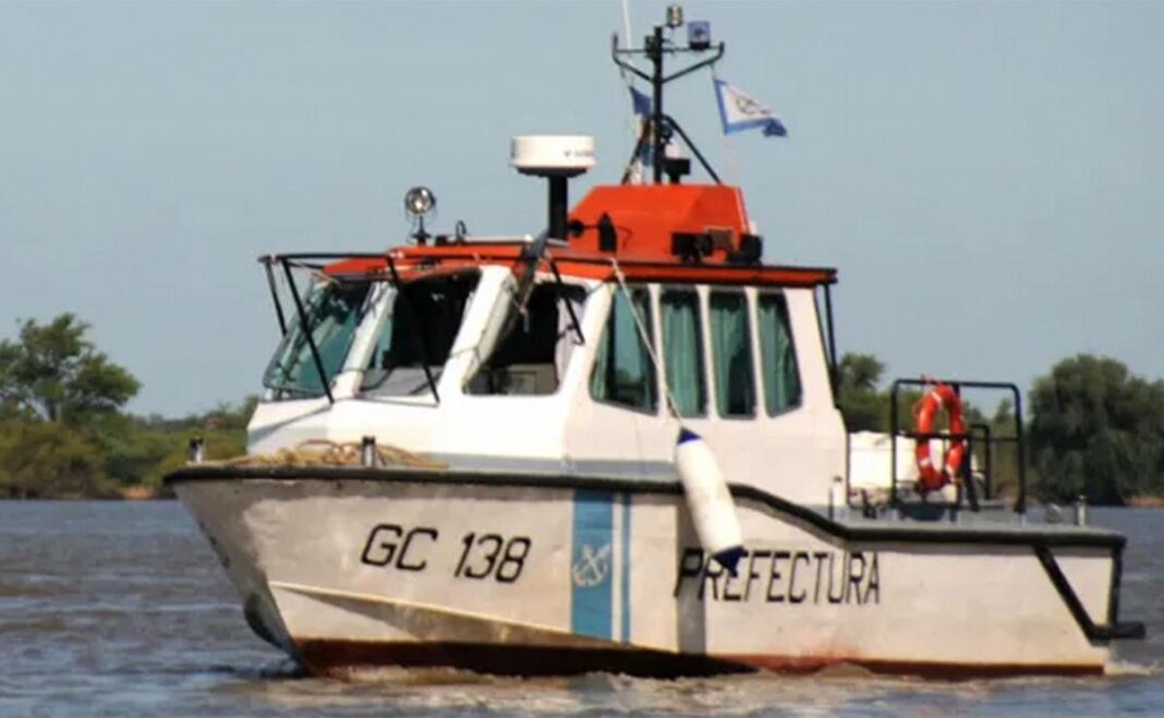 Intensa búsqueda de una gendarme desaparecida en el río Paraná frente a Rosario