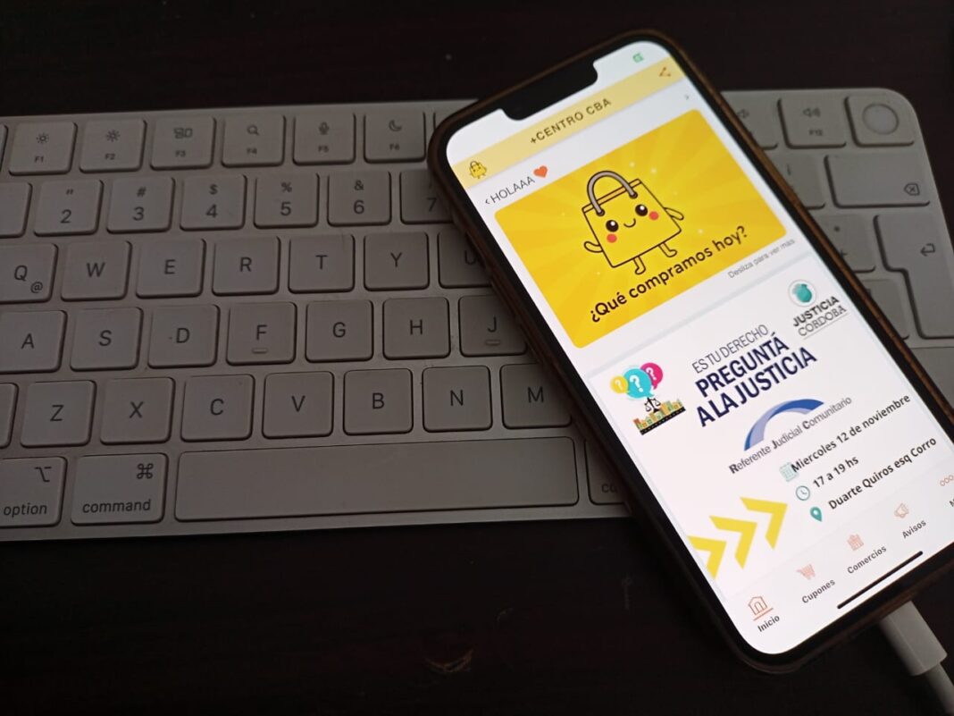 Lanzan «Más Centro Córdoba», una app gratuita para revitalizar el comercio y la cultura del barrio