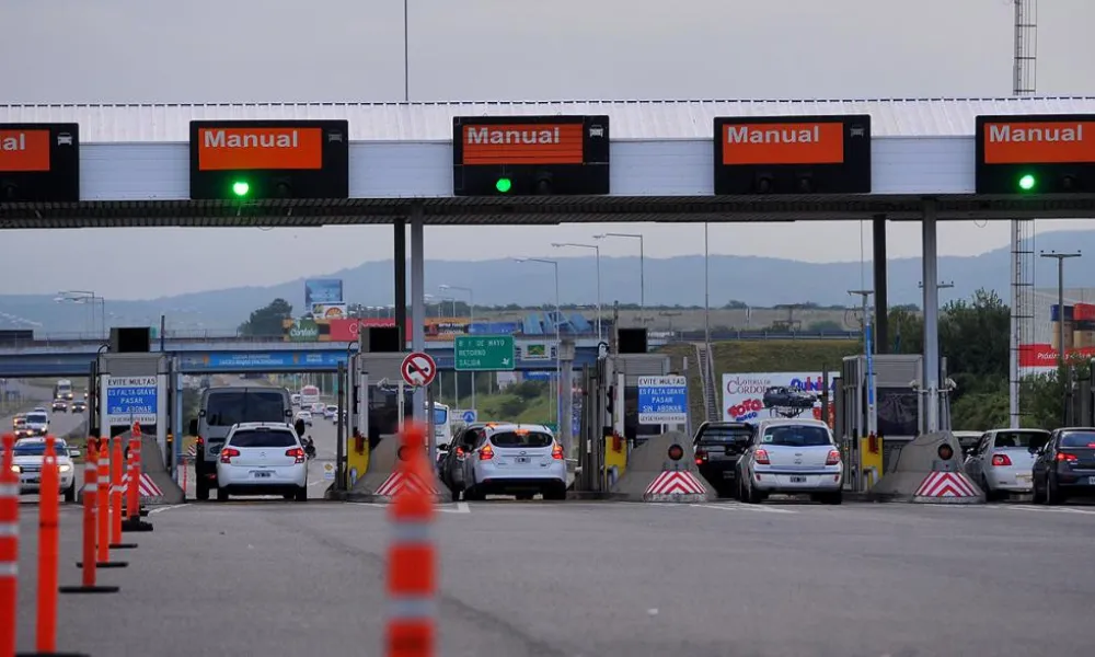 Peajes de Córdoba: desde el 27 de diciembre habrá descuentos por uso frecuente y el pago en efectivo subirá a $3.000
