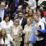 Cruces y cánticos entre libertarios y peronistas marcaron el inicio de la sesión preparatoria en Diputados