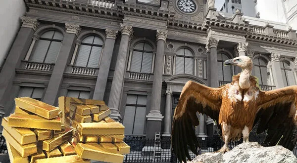 Fondos buitre exigen a EE.UU. información sobre el oro del BCRA que Milei trasladó al exterior