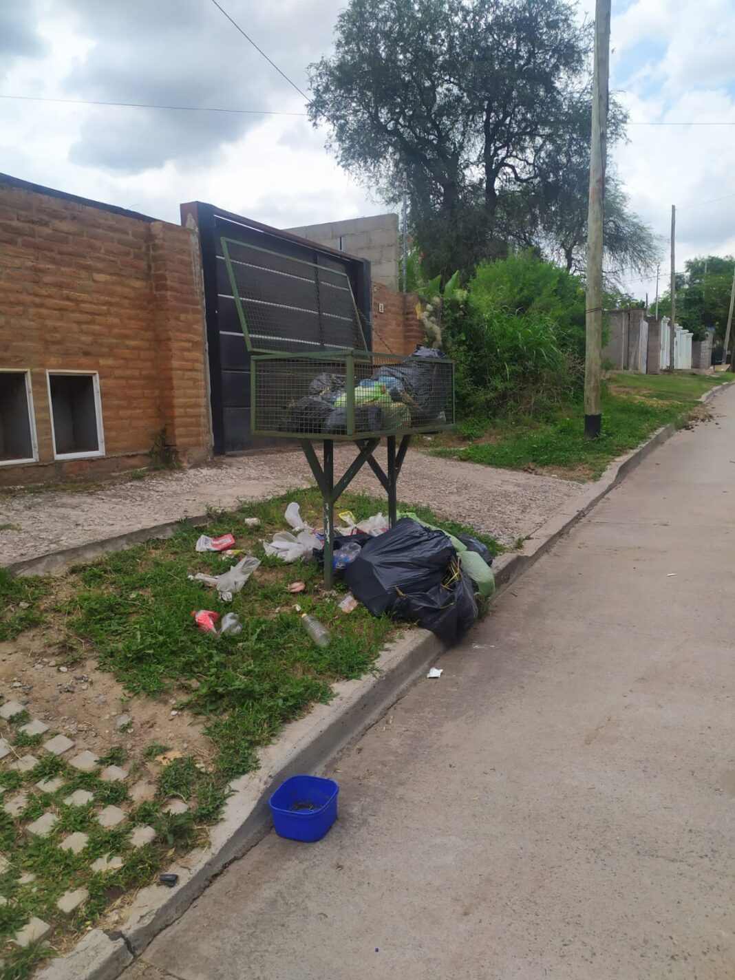 Villa Rivera Indarte: vecinos denuncian una semana y media sin recolección de basura