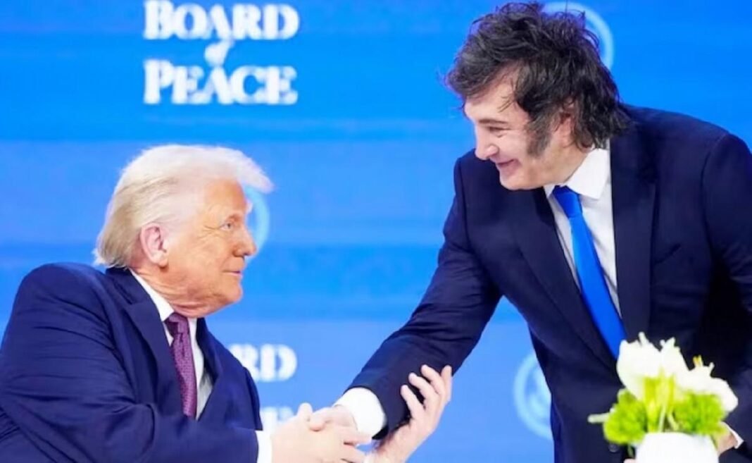 Milei ofreció cascos blancos argentinos para Gaza en el Consejo de Paz impulsado por Trump