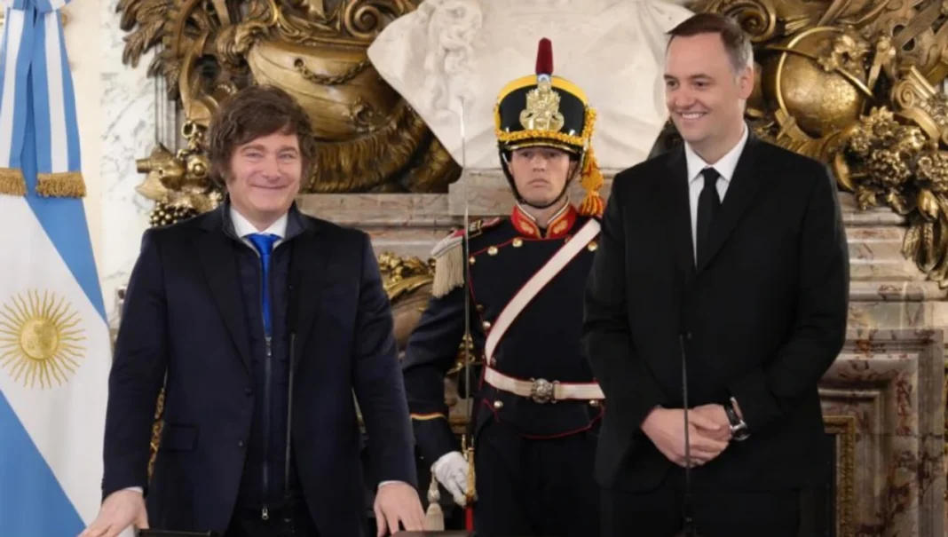 2026 - Milei en la Bolsa de comercio de Córdoba