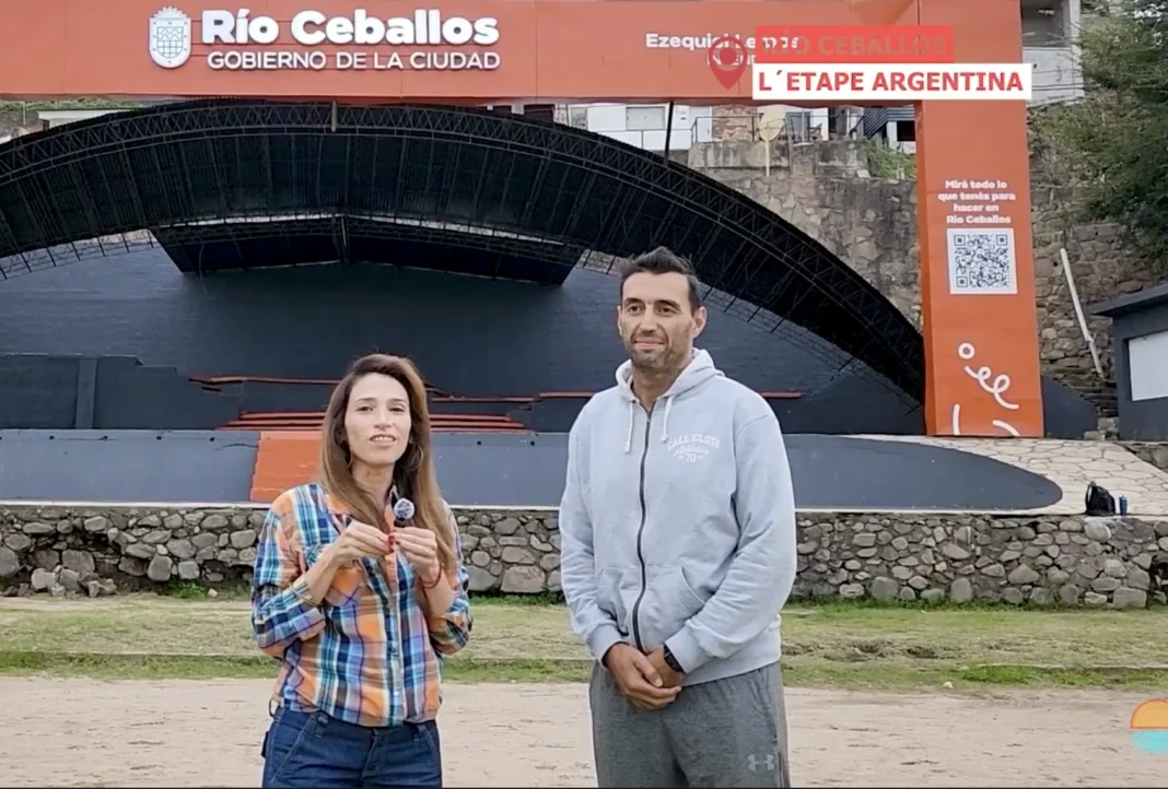 Río Ceballos se prepara para vivir el paso de la etapa argentina del Tour de France Río Ceballos se prepara para vivir el paso de la etapa argentina del Tour de France