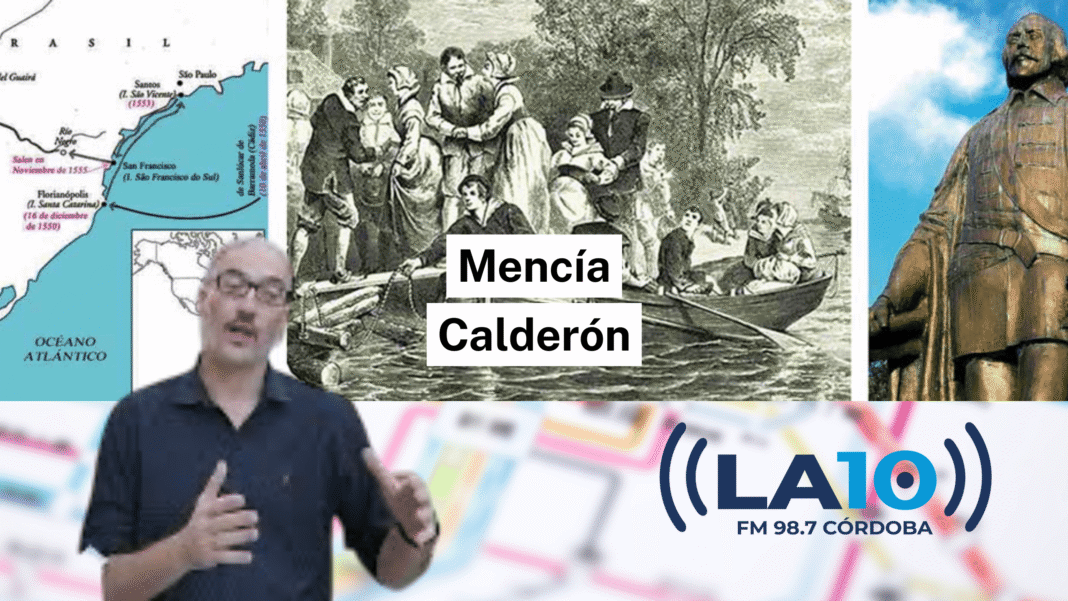 Mencía Calderón: la mujer que cruzó un océano sola y cuyo nieto fundó la Universidad Nacional de Córdoba Mencía Calderón: la mujer que cruzó un océano sola y cuyo nieto fundó la Universidad Nacional de Córdoba