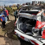 Tragedia en el Rally Sudamericano: un muerto y dos heridos tras el despiste de un auto en Mina Clavero