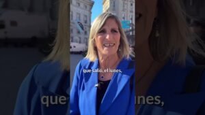 Liliana Franco se quedó afuera de la Casa Rosada